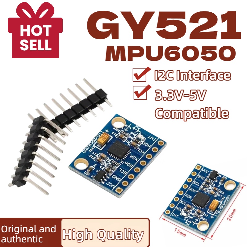 Mpu6050 - 1/5/10 قطعة GY521 GY-521 MPU6050 وحدة