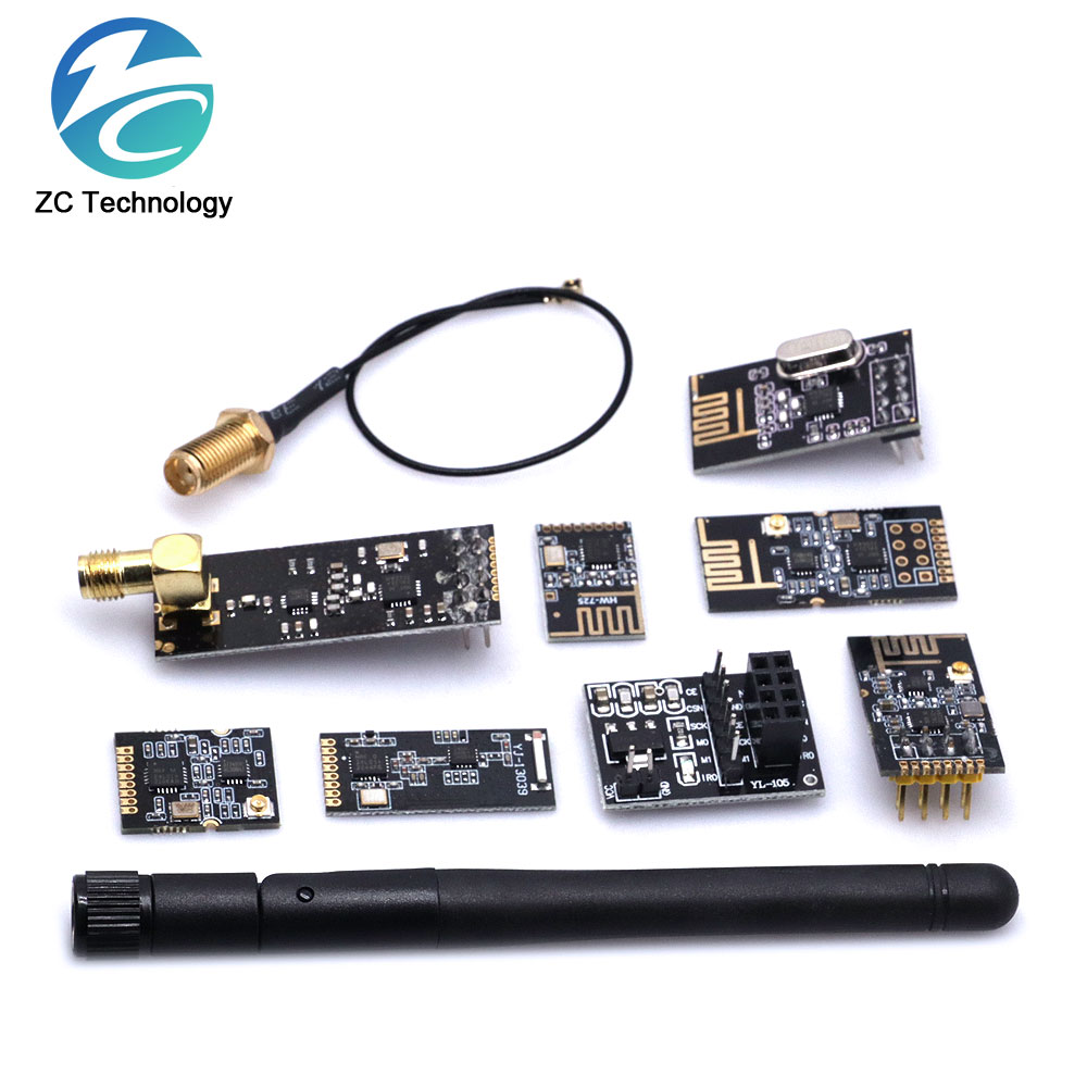 Nrf24L01 - NRF24L01 + 2.4G وحدة نقل البيانات