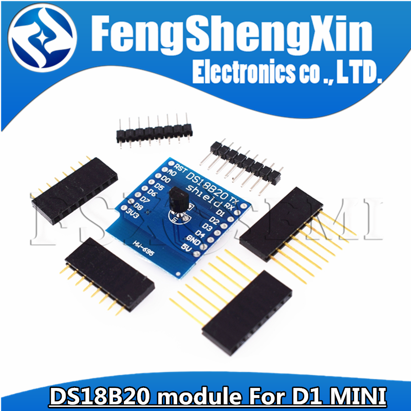 Ds18B20 - وحدة DS18B20 لجهاز D1 MINI WIFI،