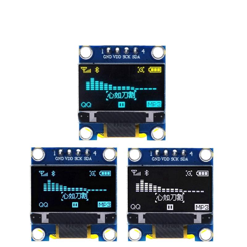 Oled Display 0.96 - شاشة OLED من نوع SSD1306 مقاس