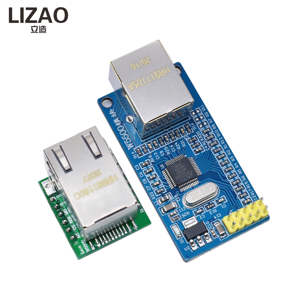 Ethernet W5500 - وحدة شبكة إيثرنت LIZAO W5500، لوحة