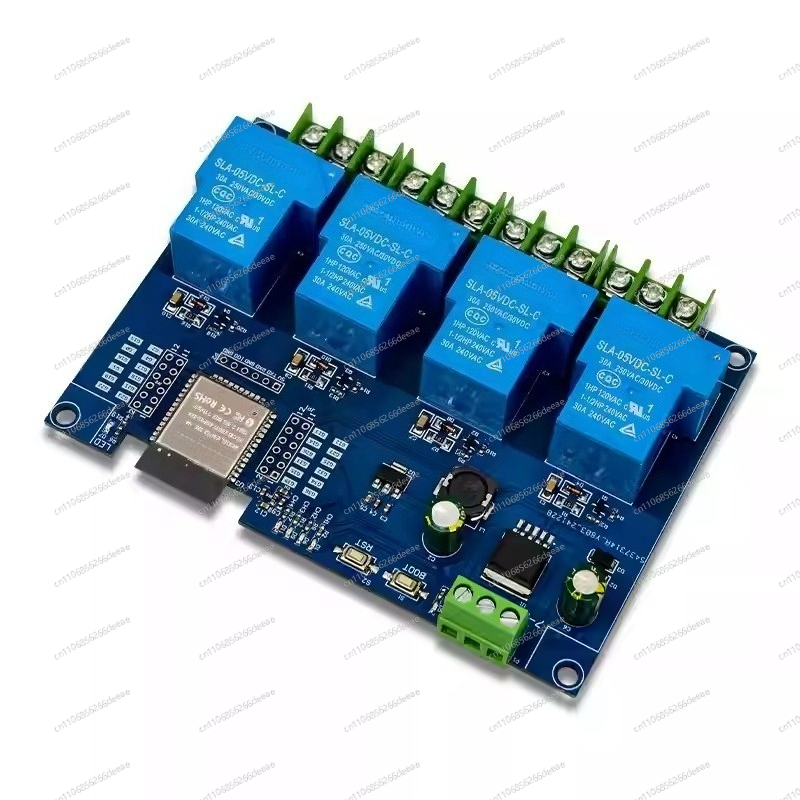 Relay Module 4 Channel - وحدة ريلاي واي فاي وبلوتوث بـ
