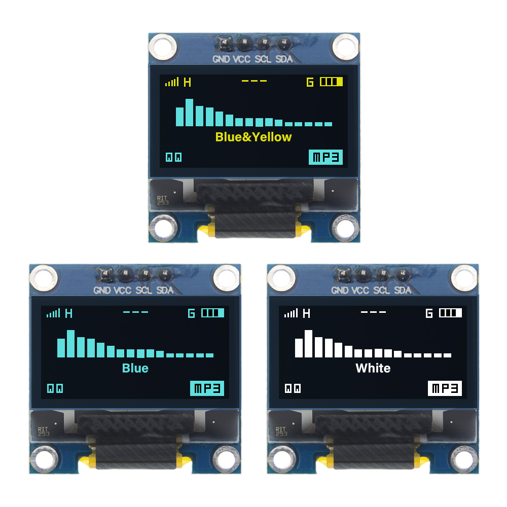 TENSTAR 0.96 بوصة OLED SSD1306 - مراجعة Oled Display 0.96 وسعره