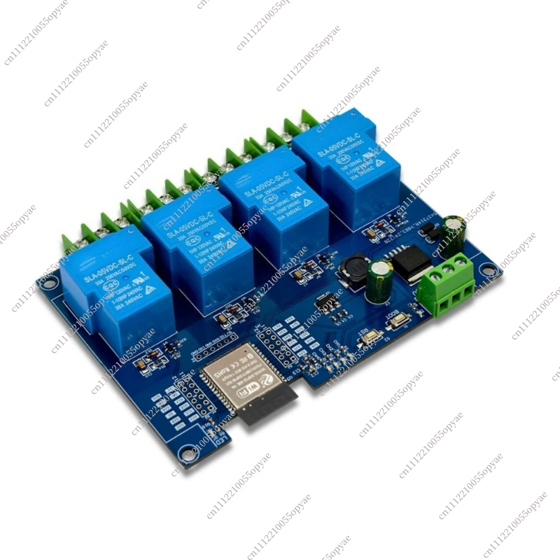 لوحة تطوير ESP32E مع وحدة ريلا - مراجعة Relay Module 4 Channel وسعره