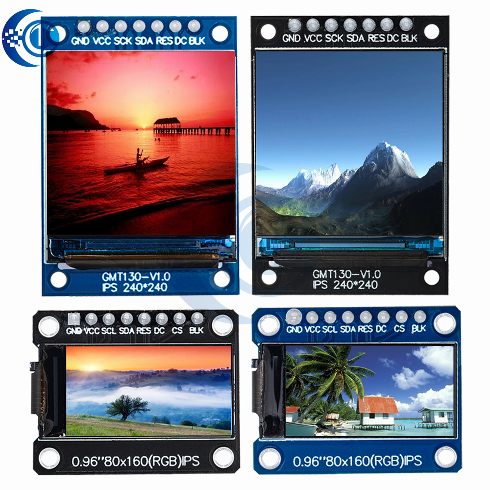 1 قطعة 0.96/1.3 بوصة TFT وحدة  - مراجعة Oled Display 0.96 وسعره