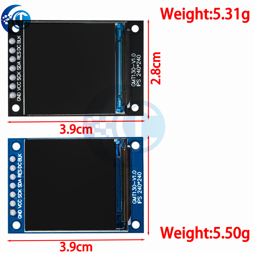 1 قطعة 0.96/1.3 بوصة TFT وحدة  - مراجعة Oled Display 0.96 وسعره