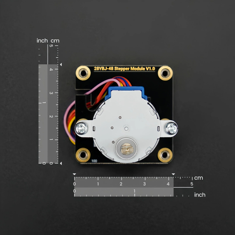 وحدة تحكم مدمجة لمحرك خطوي 28B - مراجعة Stepper Motor 28Byj وسعره