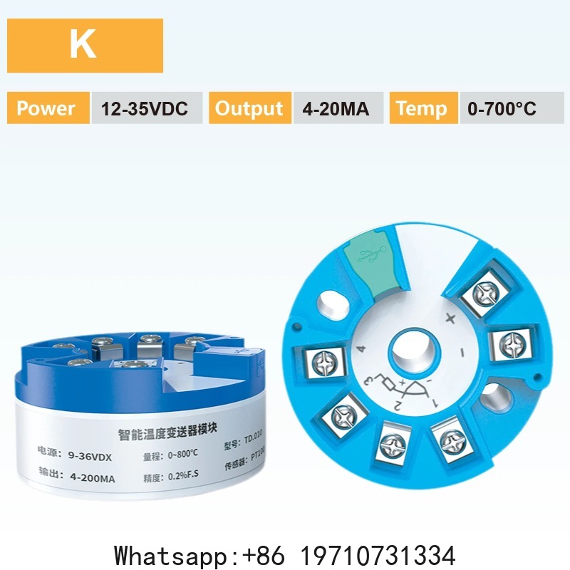 وحدة إرسال درجة الحرارة 4-20 م - مراجعة Thermocouple Module K Type وسعره