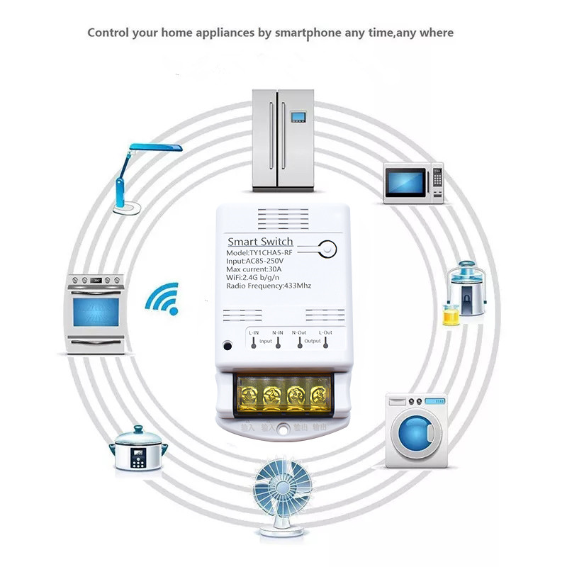 واي فاي 30A وحدة التتابع 85-25 - مراجعة Ir Remote Module وسعره