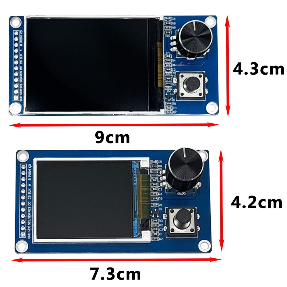 وحدة شاشة TFT OLED طراز EC11 م - مراجعة Oled Display 0.96 وسعره