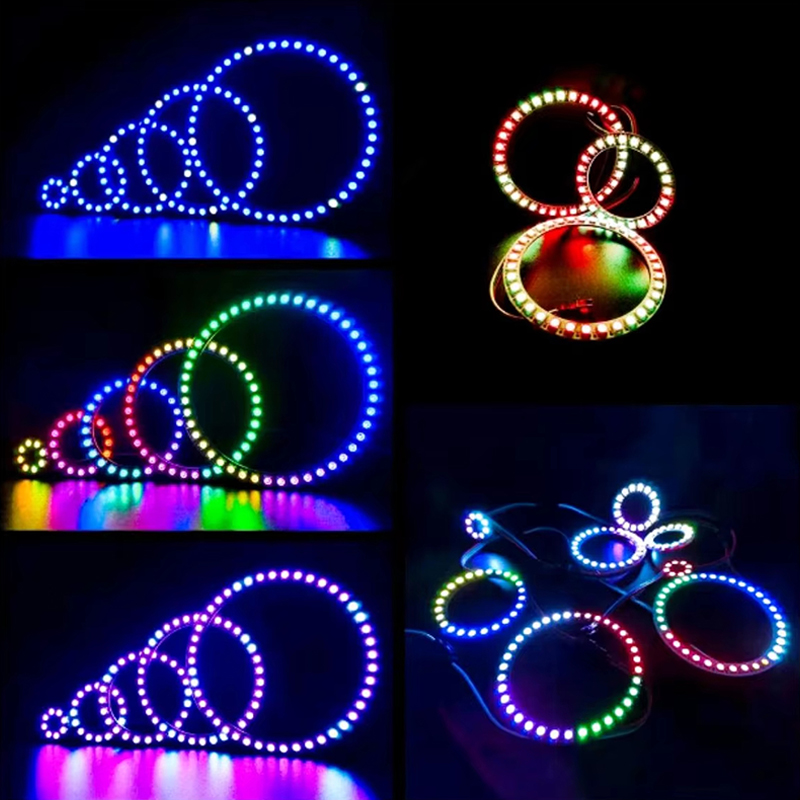 حلقة إضاءة LED ذكية WS2812 بيك - مراجعة Ws2812B وسعره