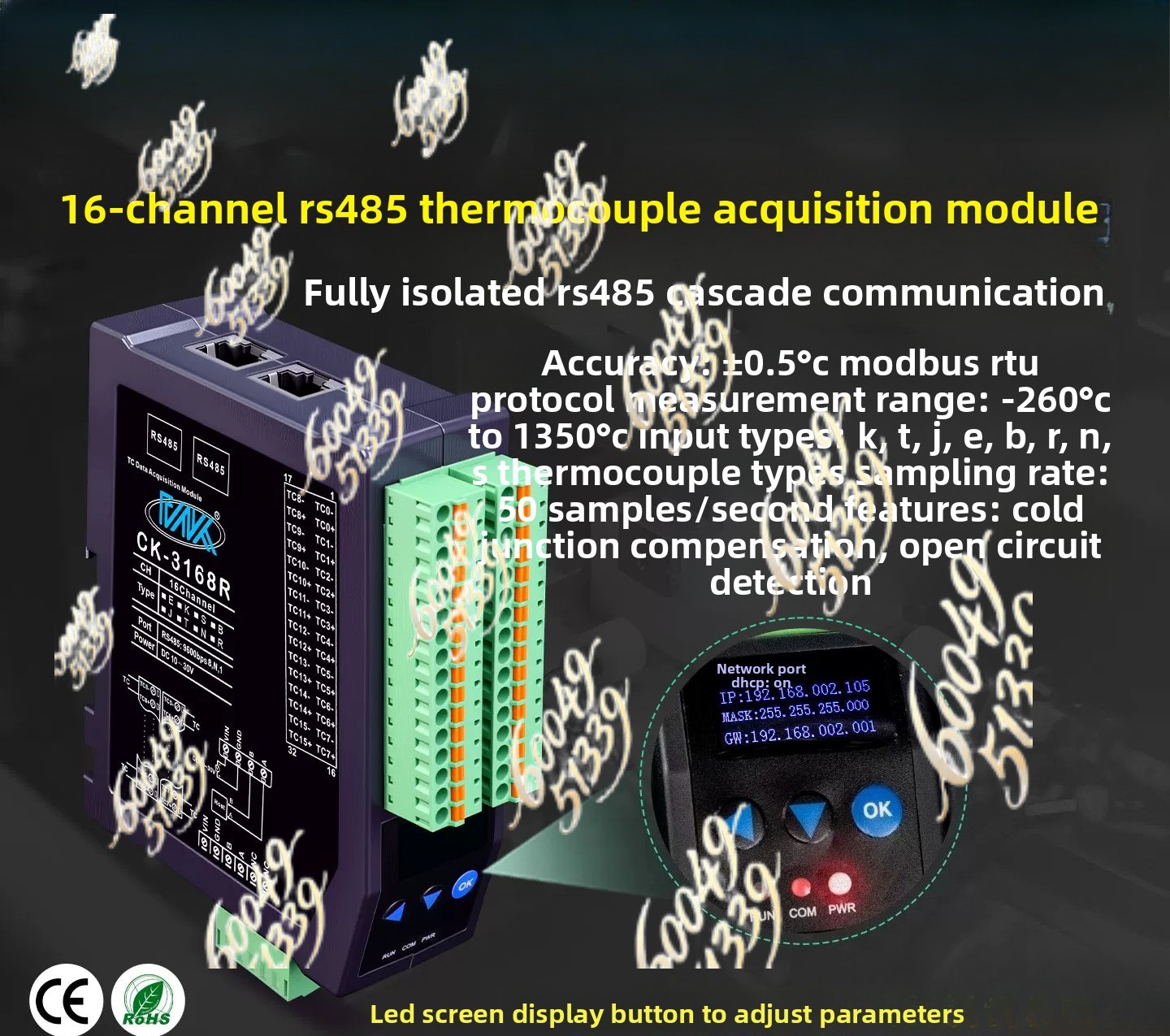 وحدة قياس درجة الحرارة بالمقاو - مراجعة Thermocouple Module K Type وسعره