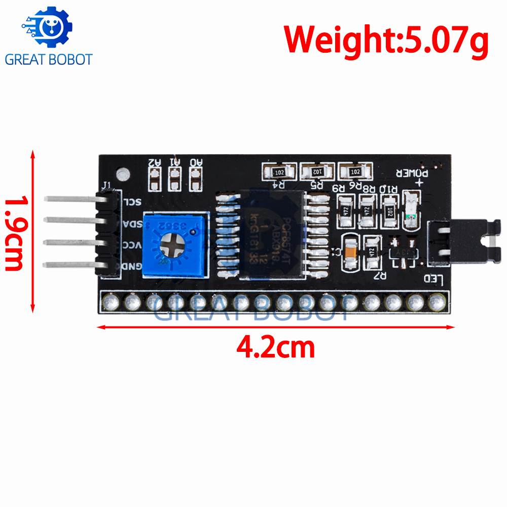 PCF8574 لوحة توسيع IO - وحدة ت - مراجعة Lcd 1602 وسعره