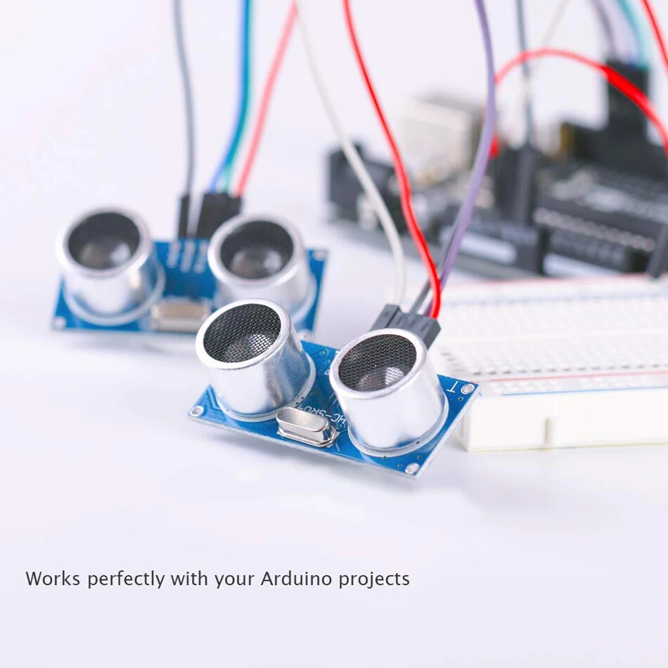 5 وحدات بالموجات فوق الصوتية،  - مراجعة Ultrasonic Sensor Hc-Sr04 وسعره