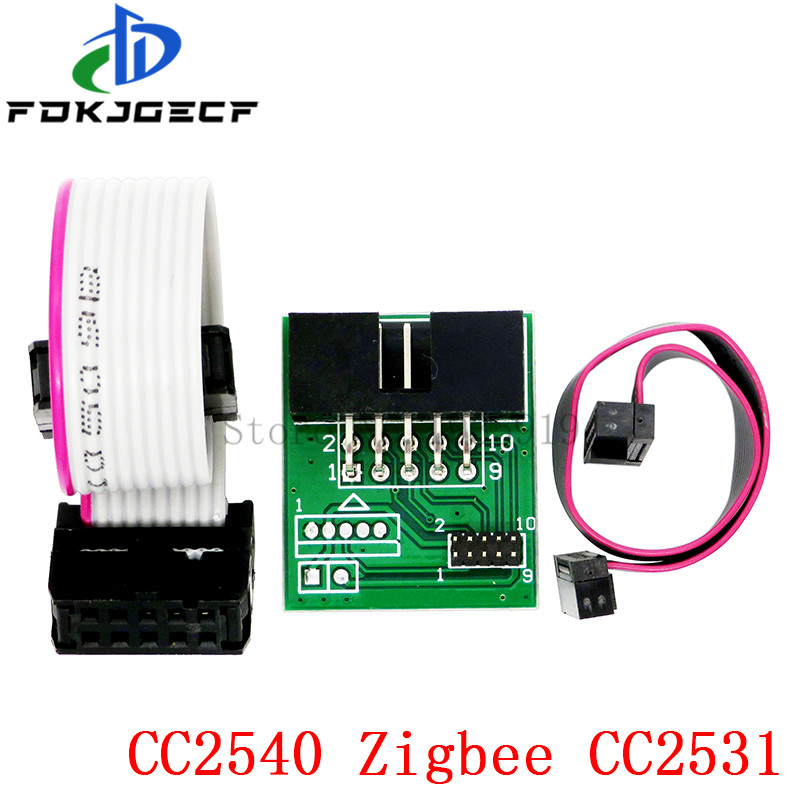 زيجبي المحاكي CC-Debugger USB  - مراجعة Zigbee Cc2531 وسعره