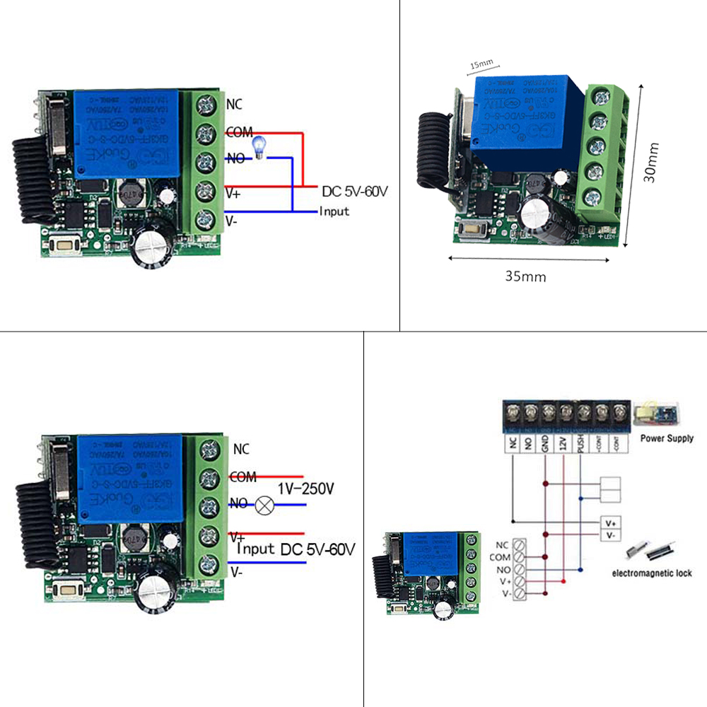 V RF وحدة التتابع التحكم عن بع - مراجعة Ir Remote Module وسعره