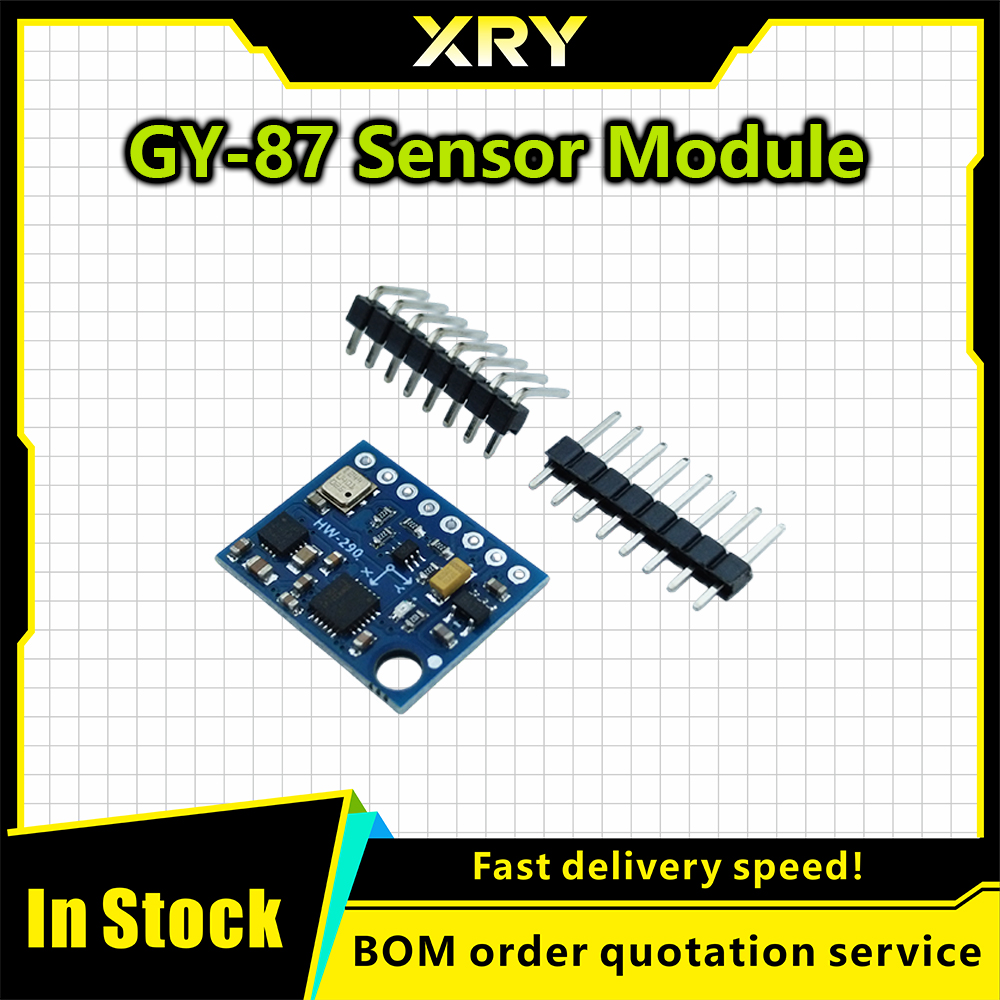 وحدة استشعار XRY GY-87 10DOF I - مراجعة Mpu6050 وسعره