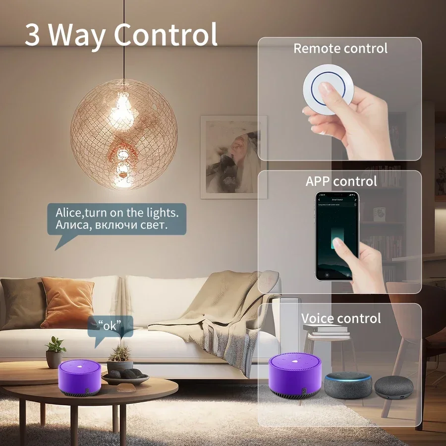 Tuya Wifi Smart Switch RF 433M - مراجعة Joystick Module وسعره