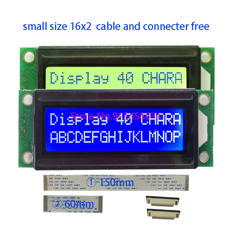 حجم صغير صغير 1602 وحدة عرض إل - مراجعة Lcd 1602 وسعره
