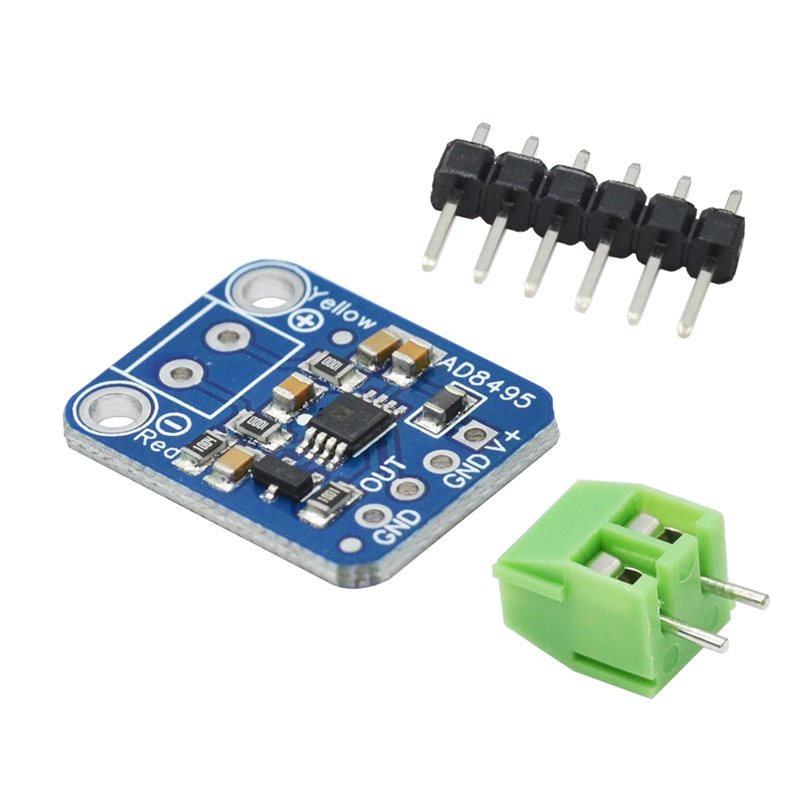 وحدة مكبر للصوت AD8495 عالية ا - مراجعة Thermocouple Module K Type وسعره
