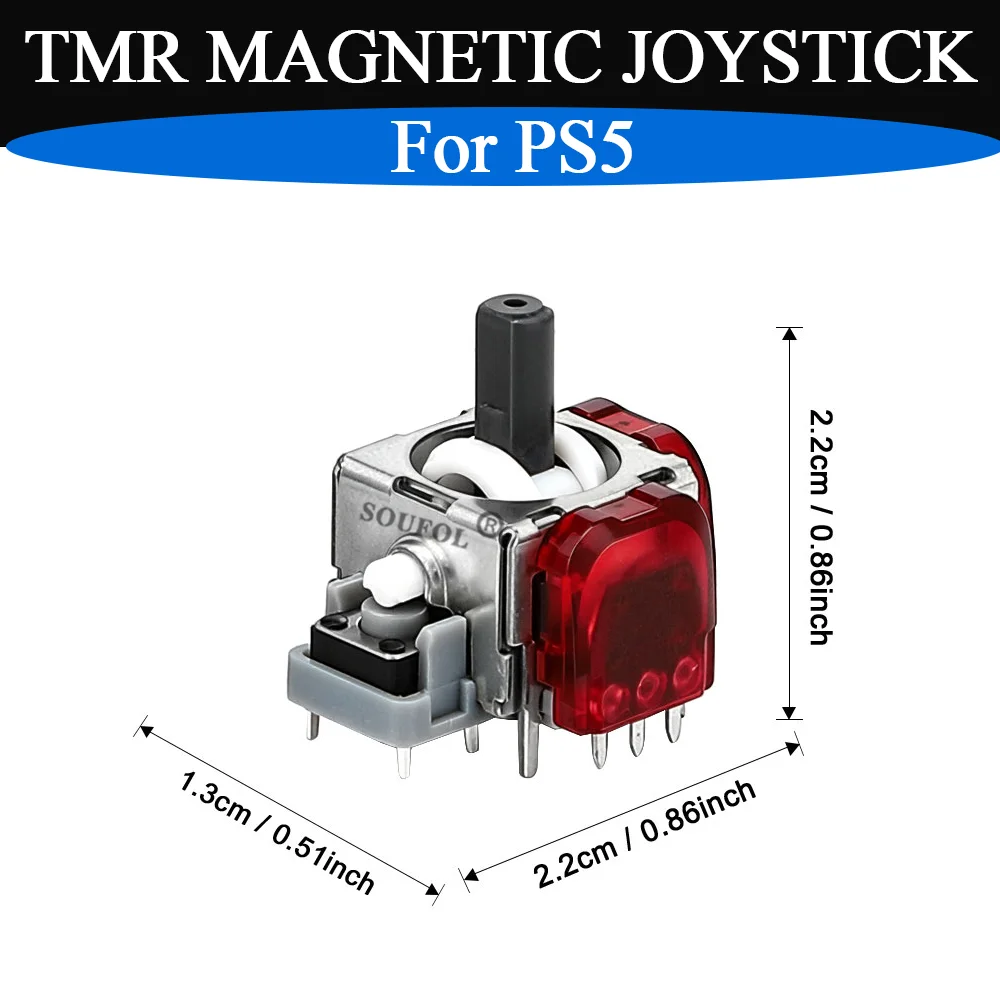 2/4/8/10 قطع، عصا تحكم مغناطيس - مراجعة Joystick Module وسعره