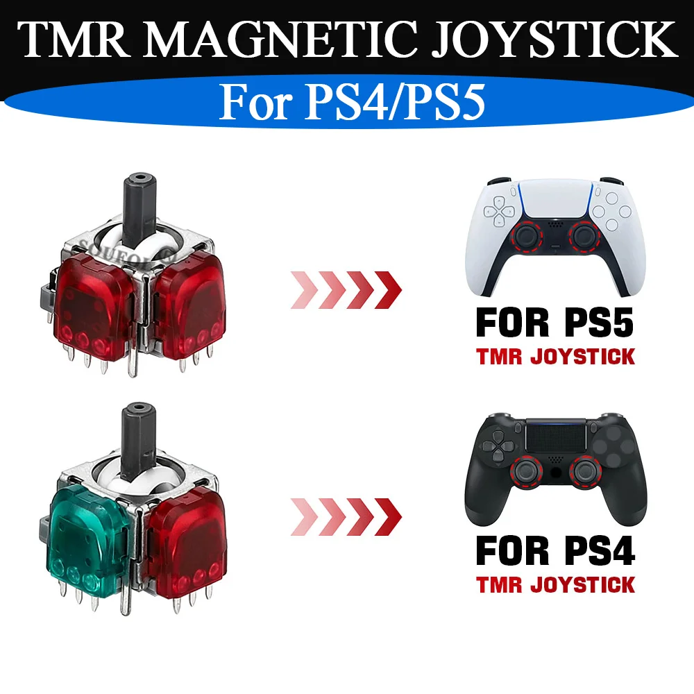 2/4/8/10 قطع، عصا تحكم مغناطيس - مراجعة Joystick Module وسعره