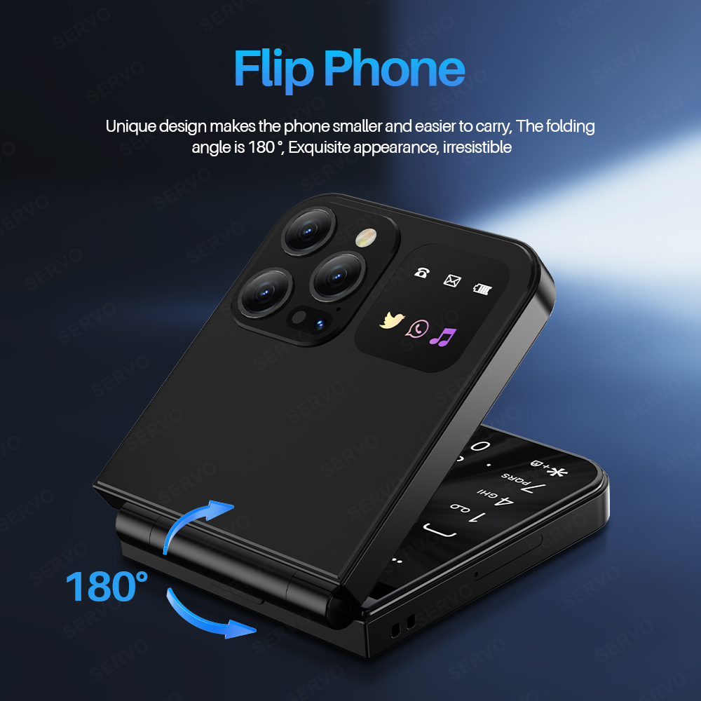 سيرفو A50 PRO هاتف محمول قابل  - مراجعة Tft Display 2.4 وسعره
