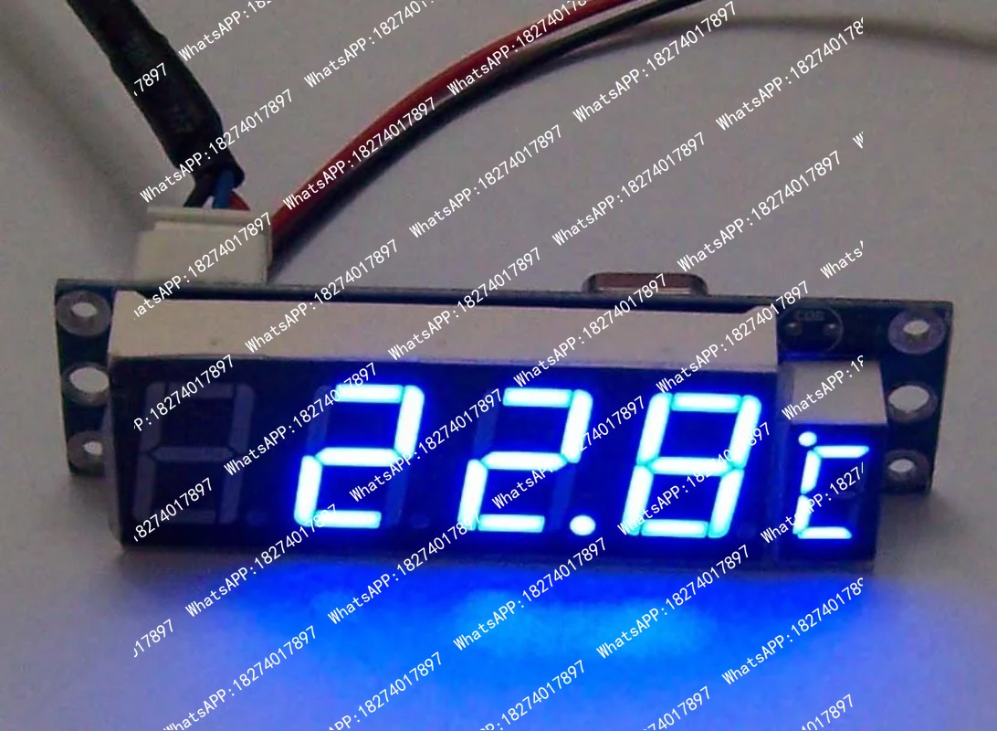 وحدة عرض مقياس الحرارة الرقمي  - مراجعة Ds18B20 وسعره