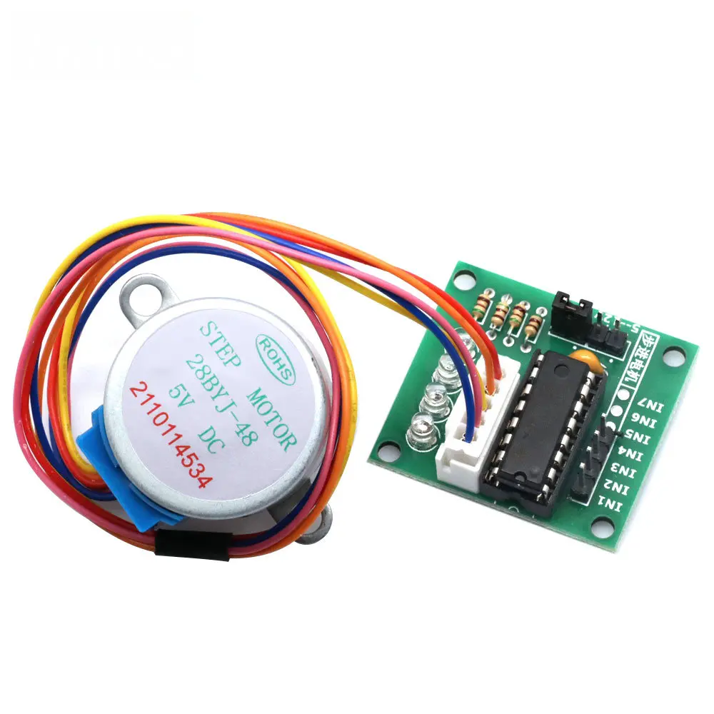 مجموعة محرك متدرج ULN2003 Driv - مراجعة Stepper Motor 28Byj وسعره