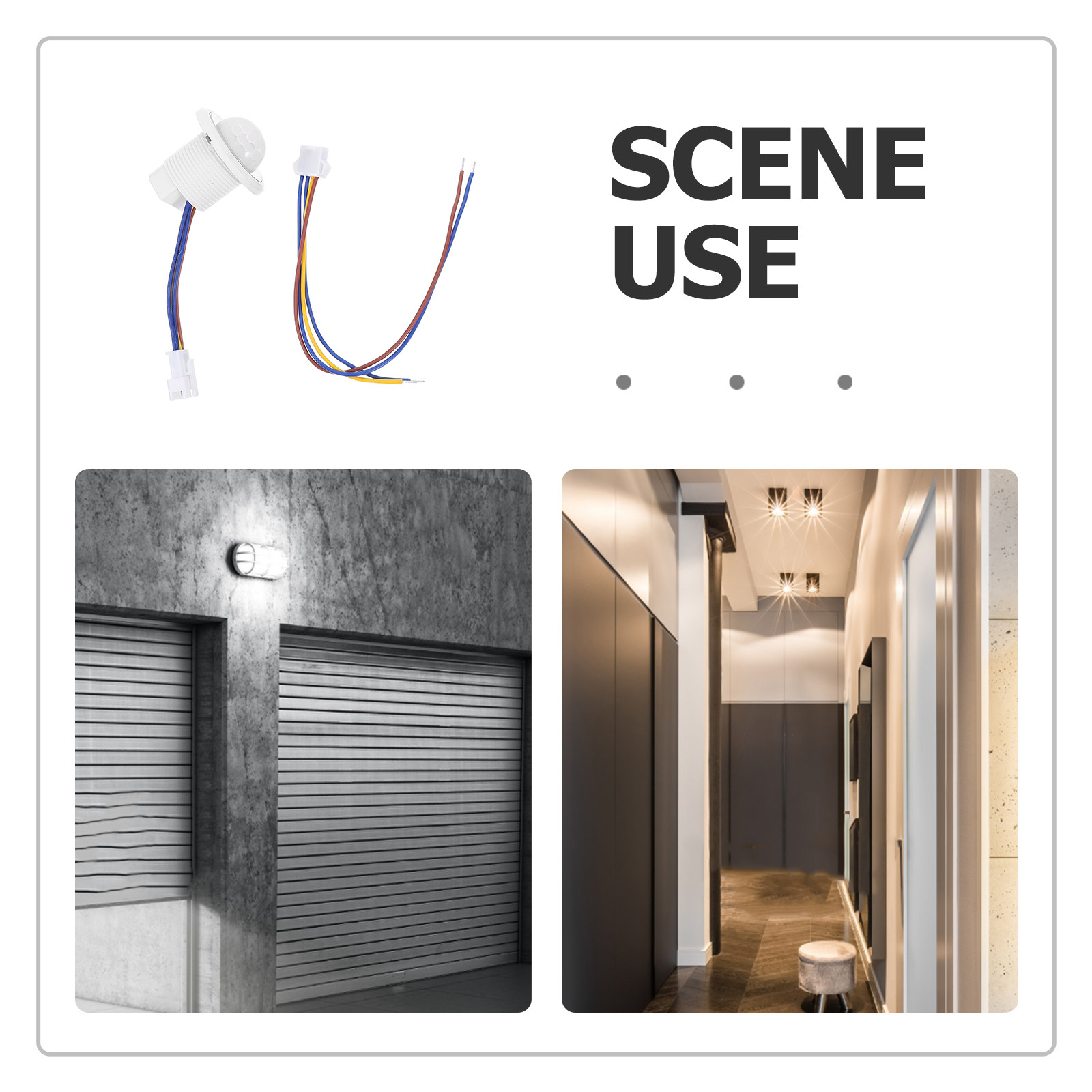 مفتاح إضاءة بمستشعر حركة، وحدة - مراجعة Pir Motion Sensor وسعره