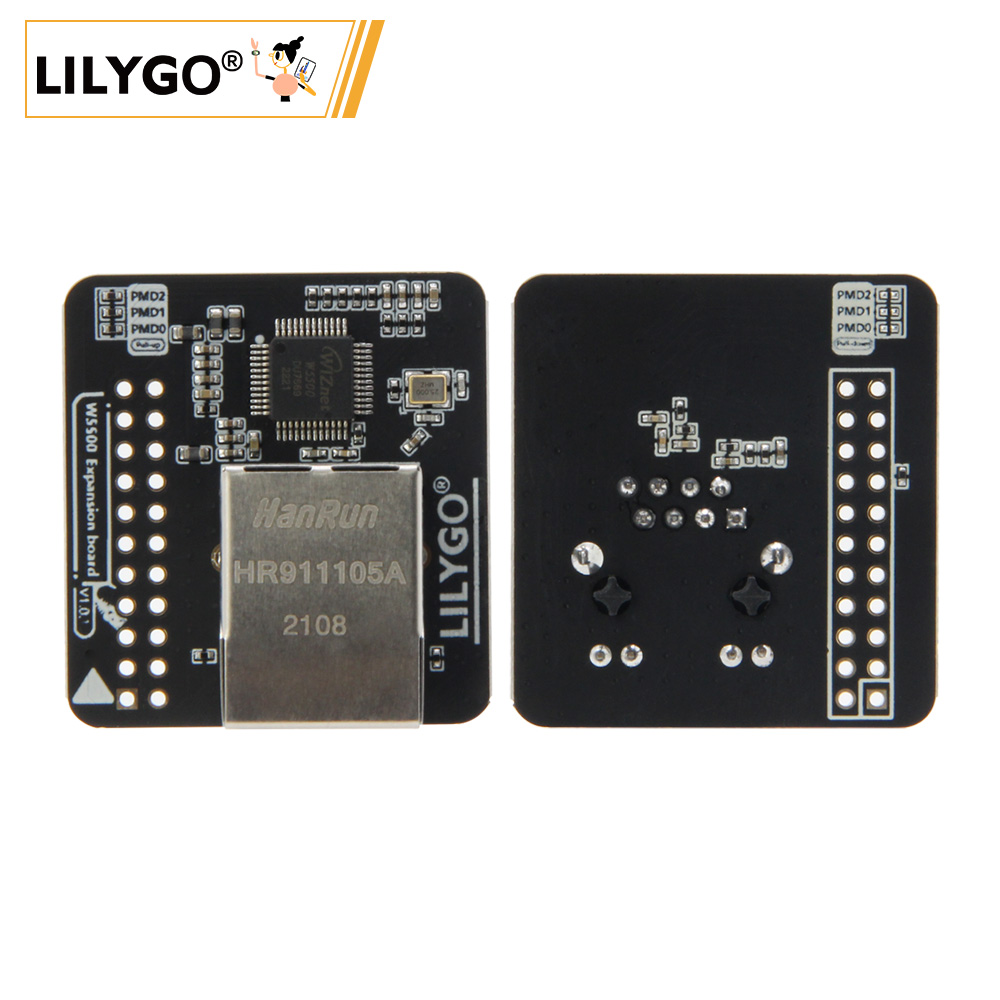 LILYGO® T-Relay-W5500 درع إيثر - مراجعة Ethernet W5500 وسعره