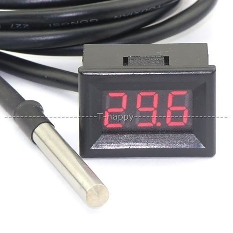 DS18B20 LED ميزان الحرارة الرق - مراجعة Ds18B20 وسعره