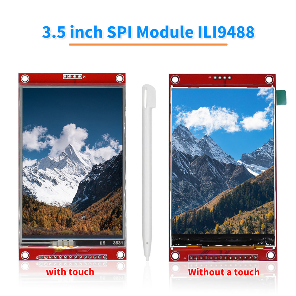 3.5 بوصة TFT وحدة LCD مع لوحة  - مراجعة Tft Display 2.4 وسعره