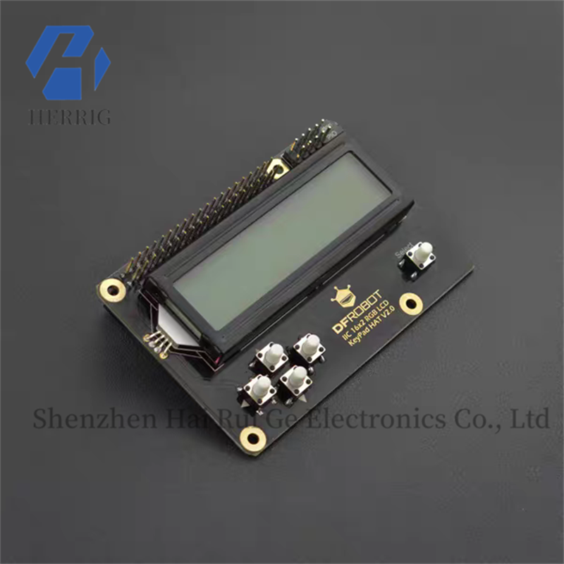 Raspberry Pi RGB LCD1602 زر لو - مراجعة Lcd 1602 وسعره