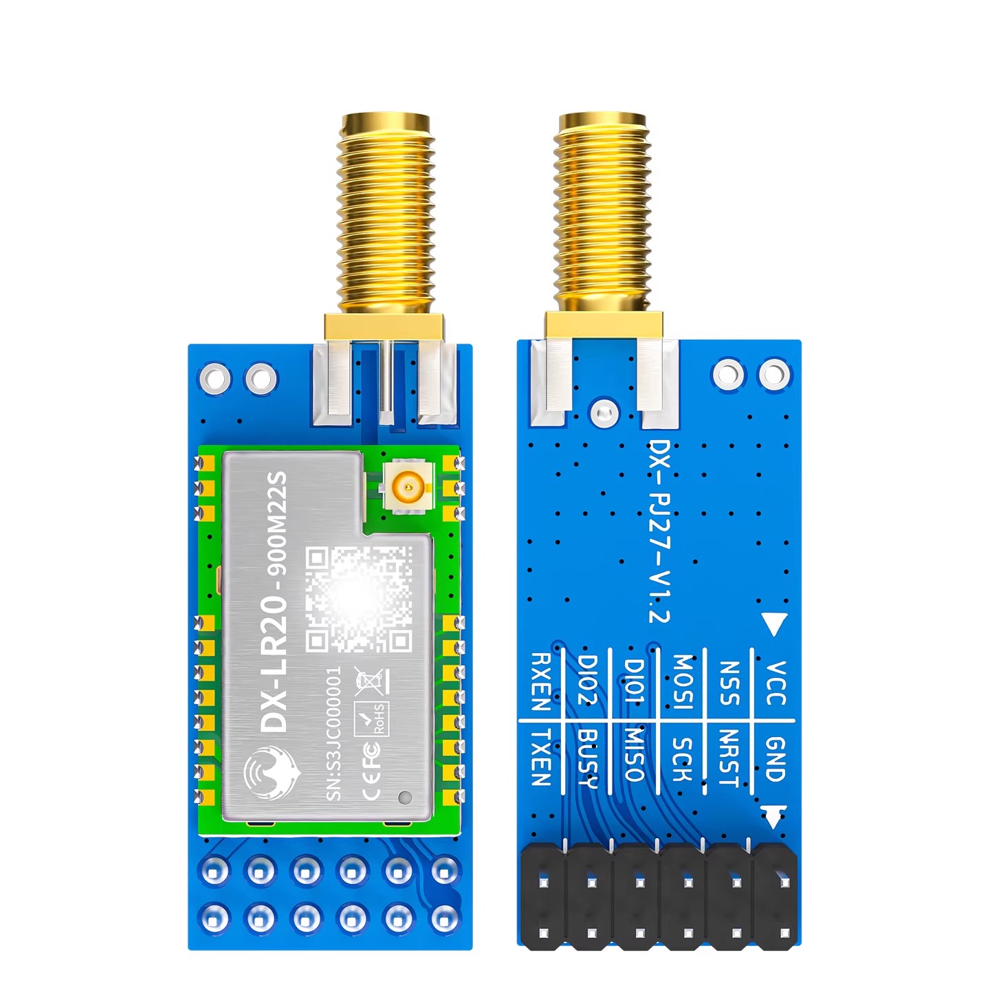 SX1262 LoRa وحدة المطور SET DX - مراجعة Lora Rfm95 وسعره