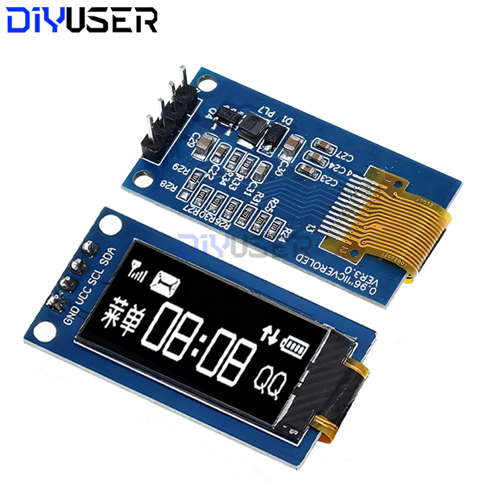 شاشة OLED مقاس 0.96 بوصة بدقة  - مراجعة Oled Display 0.96 وسعره