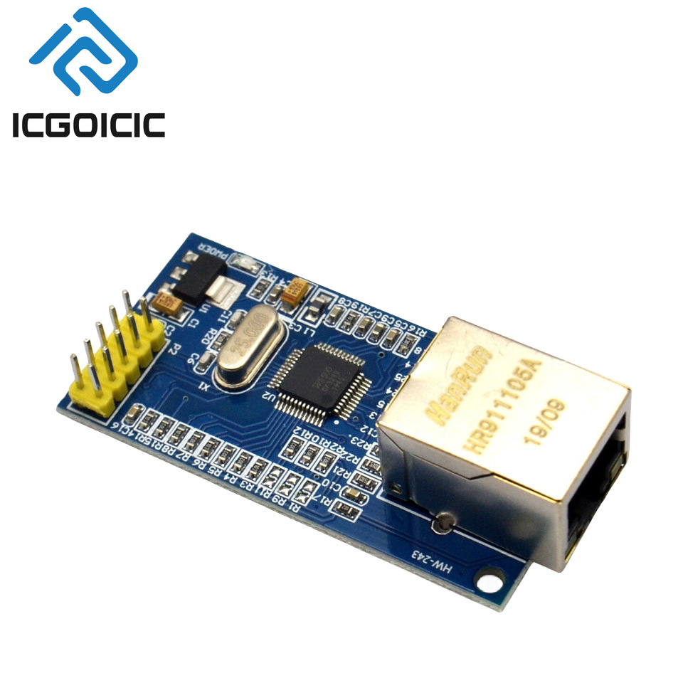 وحدة إيثرنت W5500 - TCP/IP بسل - مراجعة Ethernet W5500 وسعره