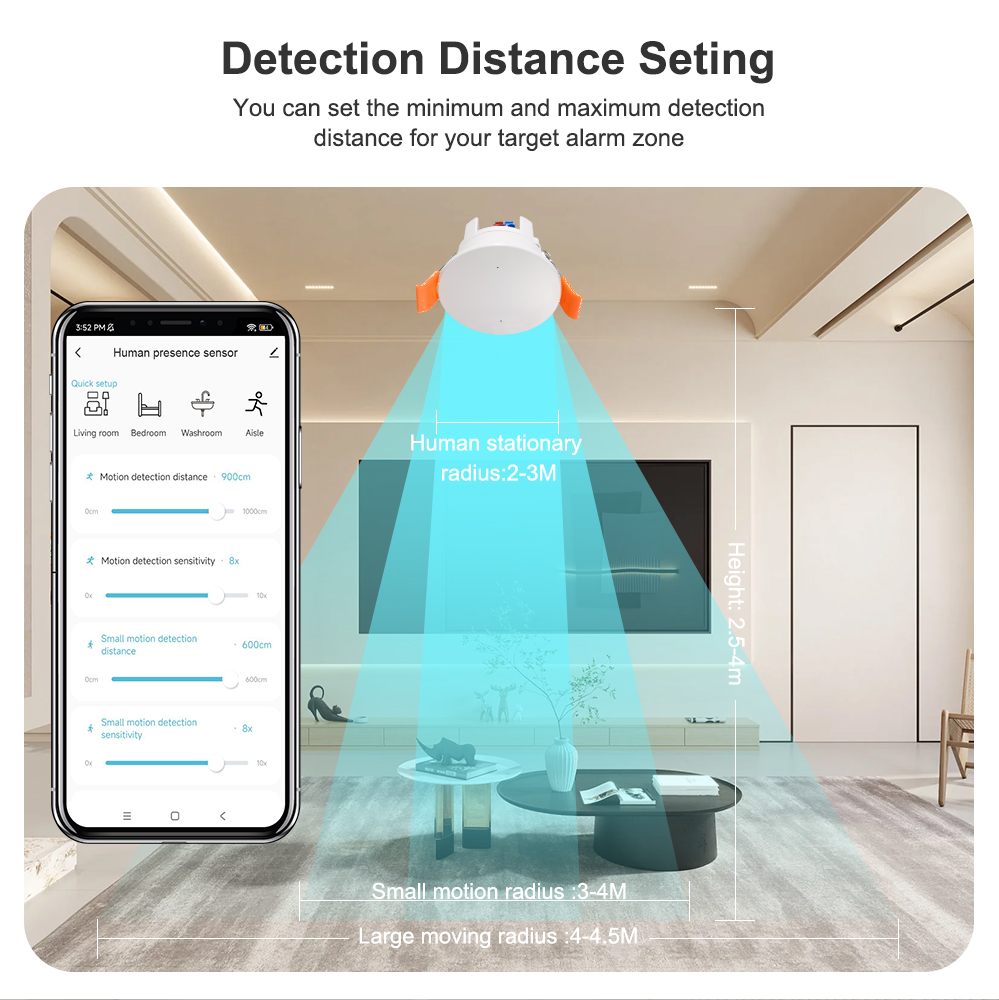 زيجبي MmWave الرادار وجود الإن - مراجعة Pir Motion Sensor وسعره