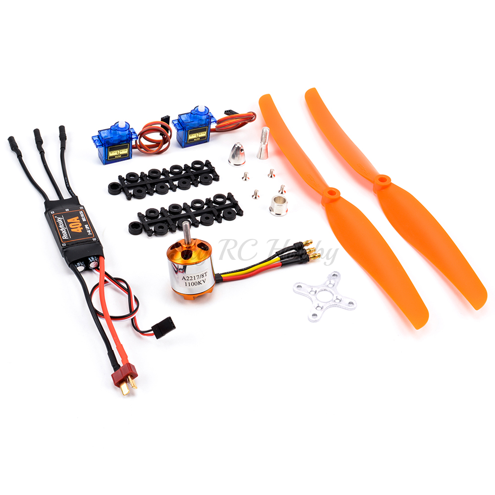جديد A2217 2217 1100KV 1250KV  - مراجعة Servo Sg90 وسعره