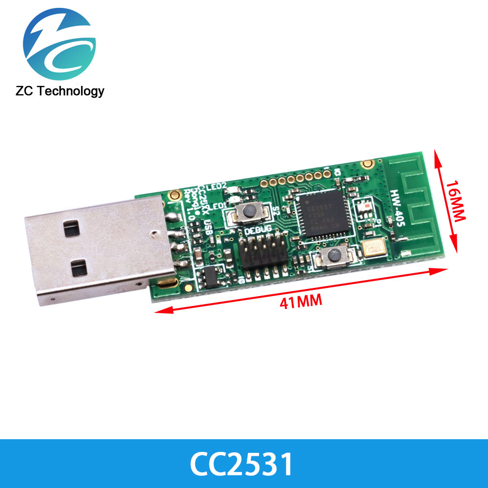 لوح شمسي زيجبي لاسلكي ، وحدة م - مراجعة Zigbee Cc2531 وسعره
