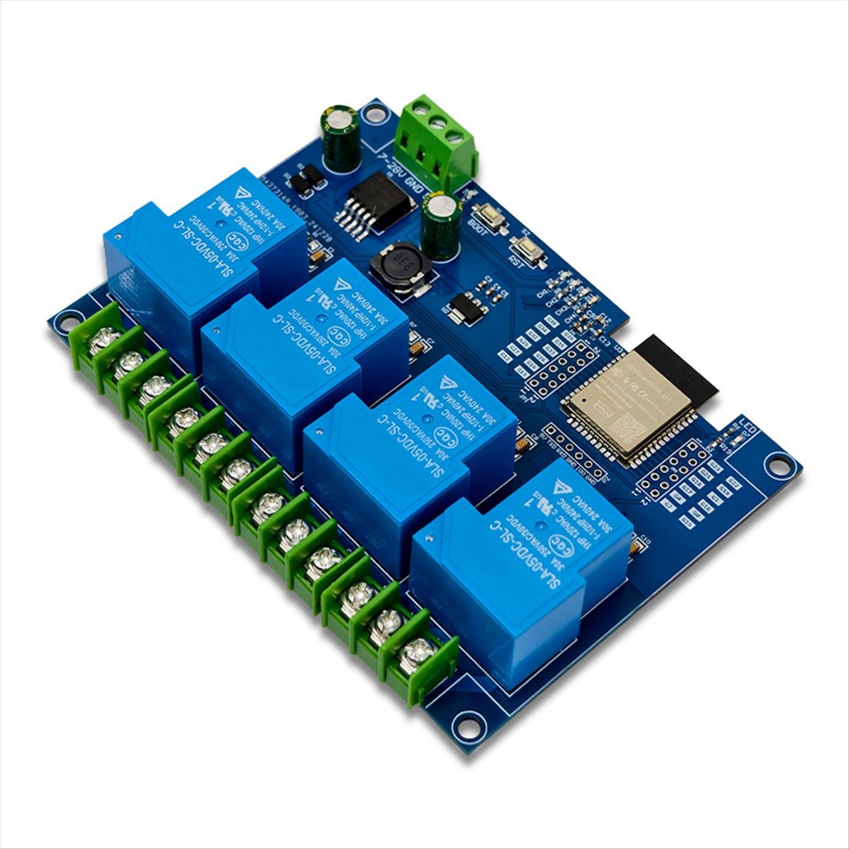 وحدة ريلاي HDL ذات 4 قنوات 30  - مراجعة Relay Module 4 Channel وسعره