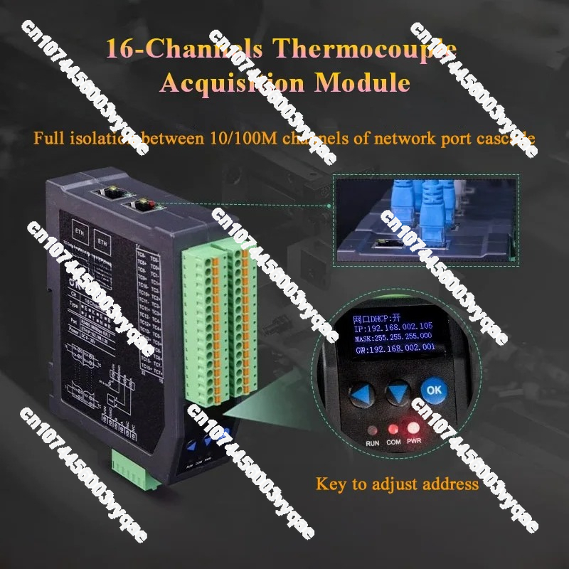 بطاقة استحواذ البيانات الذكية  - مراجعة Thermocouple Module K Type وسعره