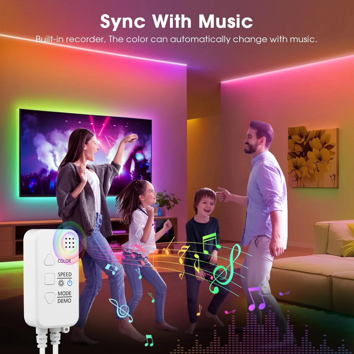 الذكية TUYA WS2811 RGB IC Drea - مراجعة Ws2812B Strip 5V وسعره