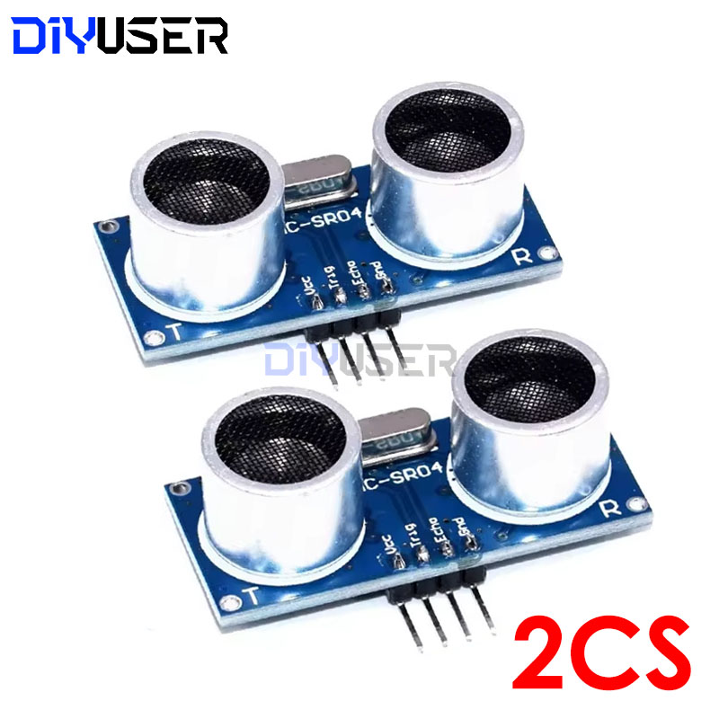 وحدة استشعار المسافة بالموجات  - مراجعة Ultrasonic Sensor Hc-Sr04 وسعره
