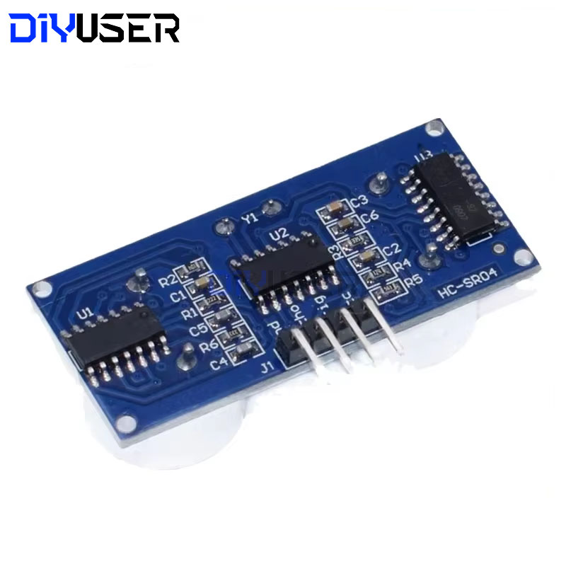 وحدة استشعار المسافة بالموجات  - مراجعة Ultrasonic Sensor Hc-Sr04 وسعره