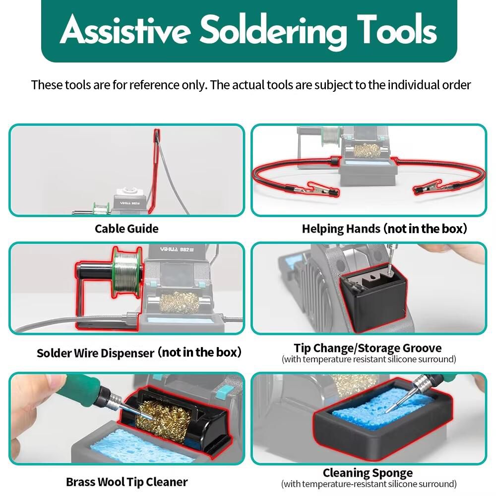 YIHUA 982-III C115 C210 C245 س - مراجعة Soldering Iron Temperature Probe وسعره