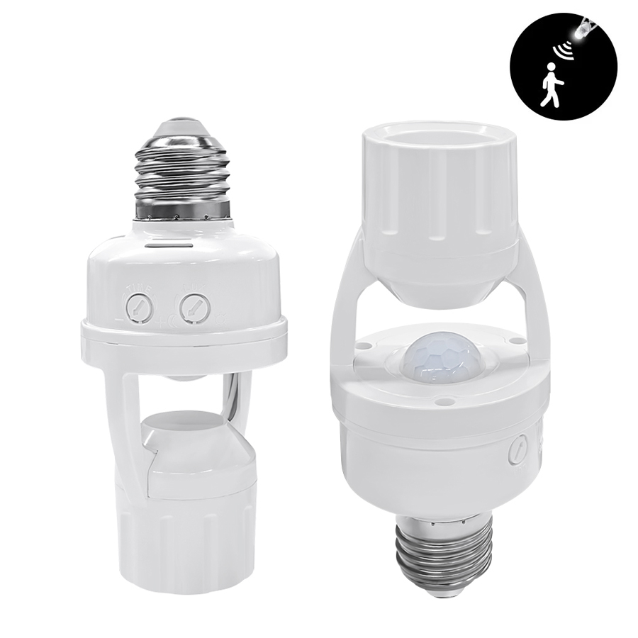 قاعدة مصباح E27 مع مستشعر حركة - مراجعة Pir Motion Sensor وسعره