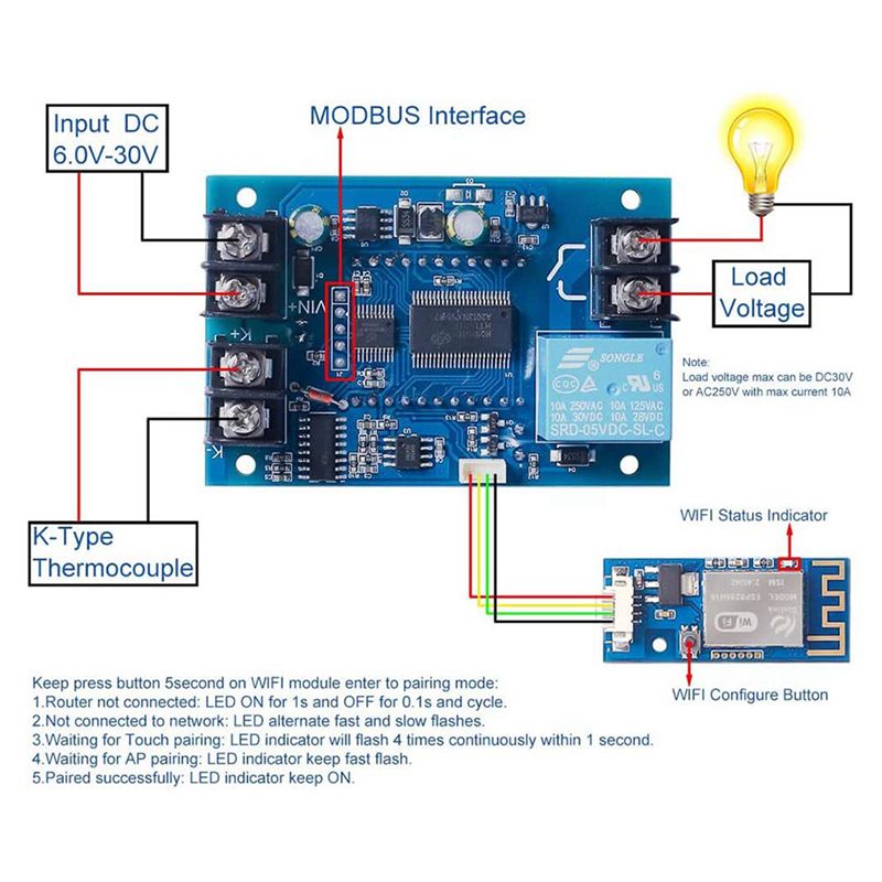 وحدة التحكم الرقمية في درجة ال - مراجعة Thermocouple Module K Type وسعره