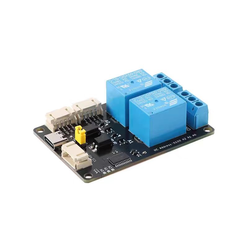 وحدة توسعة القنوات XL9535 بـ 1 - مراجعة Relay Module 4 Channel وسعره