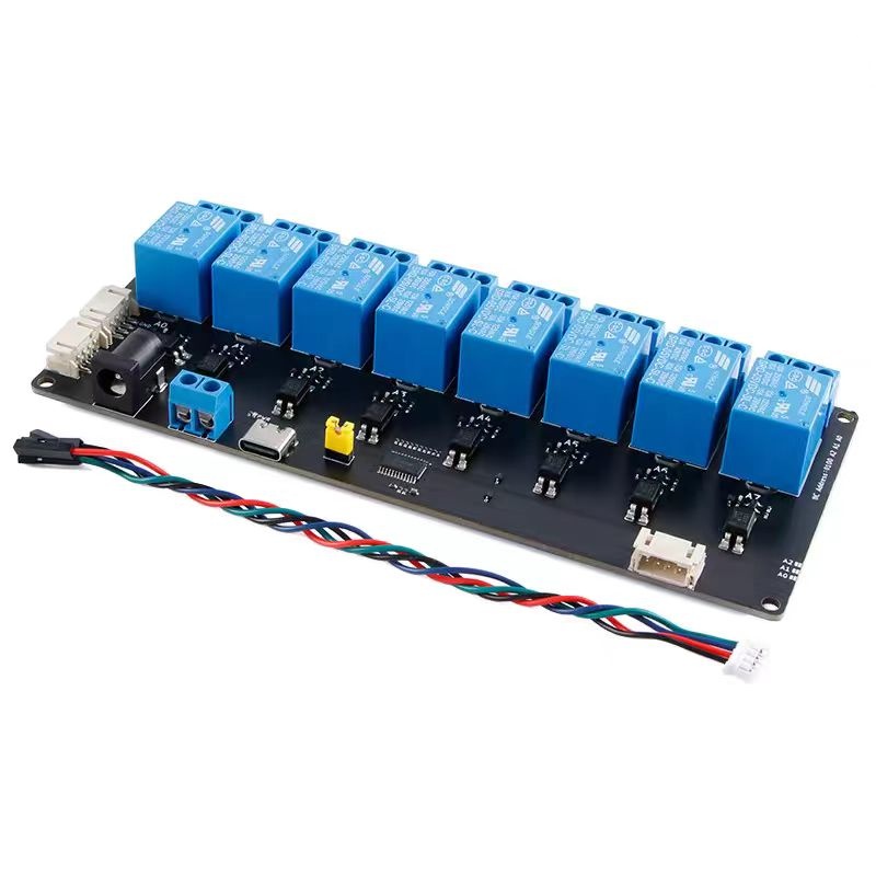 وحدة توسعة القنوات XL9535 بـ 1 - مراجعة Relay Module 4 Channel وسعره